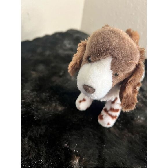 Douglas Cuddle Toys 8" Flair Springer Spaniel dog # 4016 Stuffed Animal Toy - Picture 4 of 4